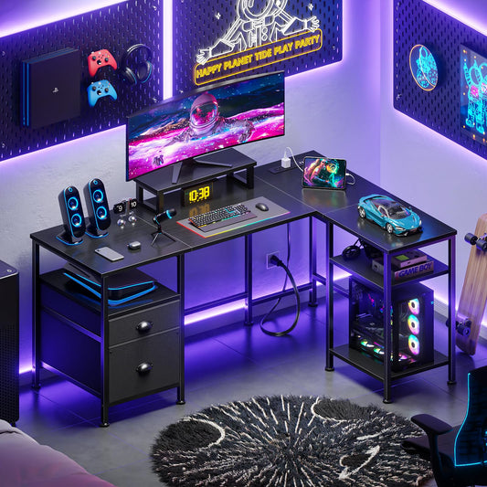 Furologee L Shaped Computer Desk