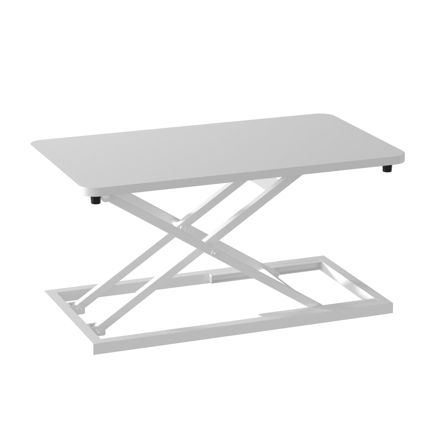 Small Scissor Lift Keyboard Riser Standing Desk Converter Adjustable Height Sit Stand Workstation Ergonomic Keyboard and Mouse Tray