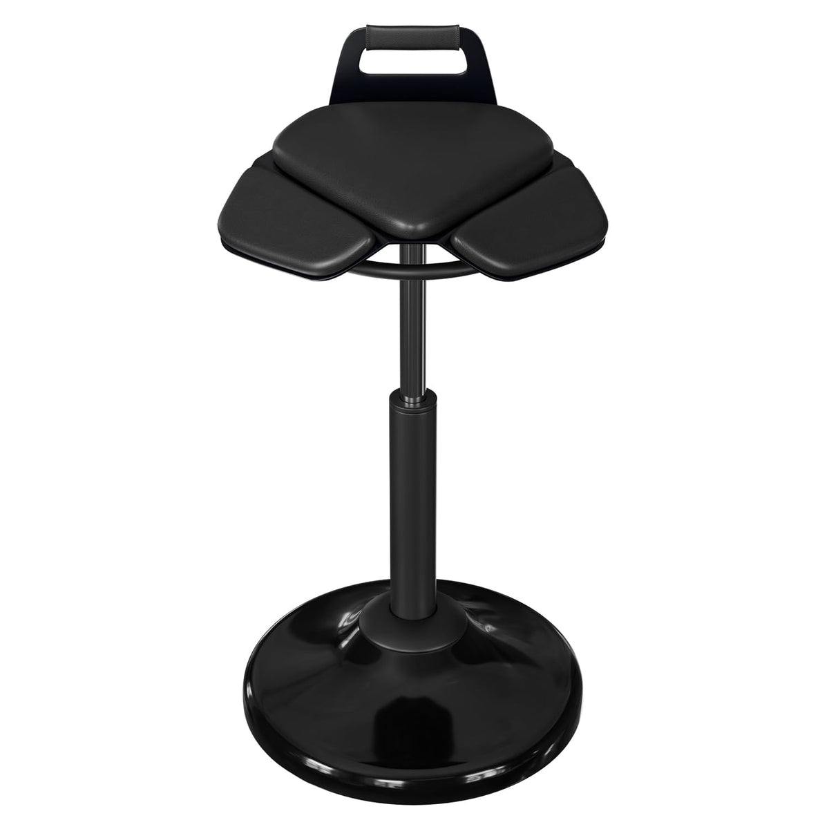 Ergonomic Standing Desk Stool Adjustable Height 360° Swivel Leaning Chair