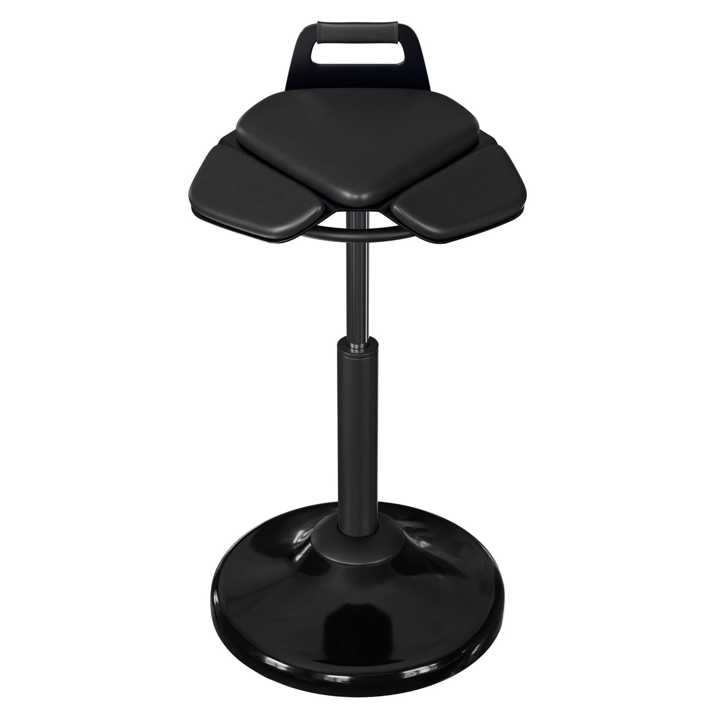 Ergonomic Standing Desk Stool Adjustable Height 360° Swivel Leaning Chair