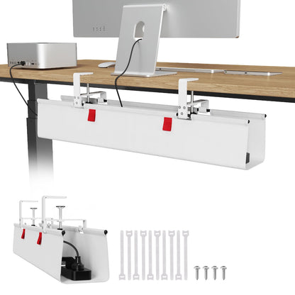 Univivi Under Desk Cable Management Tray