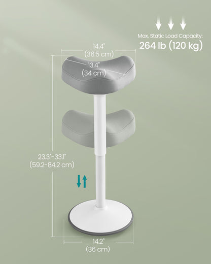 SONGMICS Ergonomic Wobble Stool