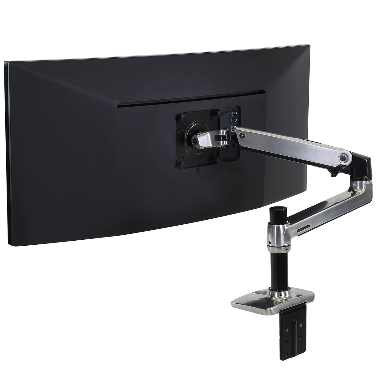 Ergotron – LX Premium Single Monitor Arm, VESA Desk Mount