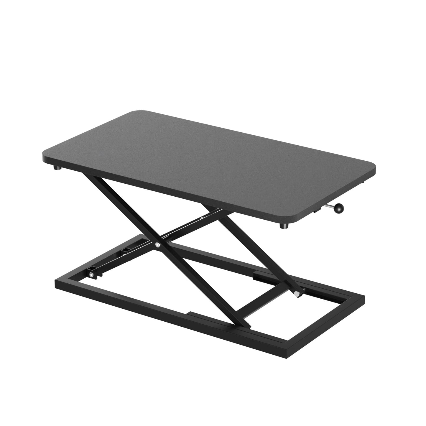 Small Scissor Lift Keyboard Riser Standing Desk Converter Adjustable Height Sit Stand Workstation Ergonomic Keyboard and Mouse Tray