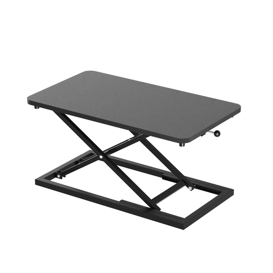 Small Scissor Lift Keyboard Riser Standing Desk Converter Adjustable Height Sit Stand Workstation Ergonomic Keyboard and Mouse Tray