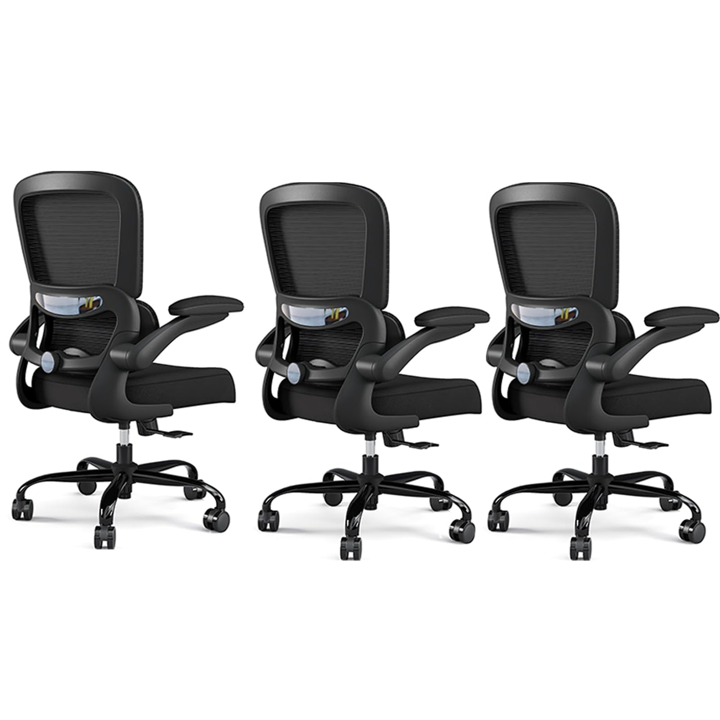Ergonomic Mesh Office Chair Adjustable Lumbar Support Executive Desk Chair