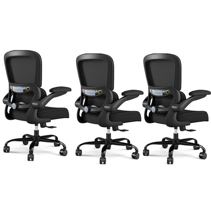 Ergonomic Mesh Office Chair Adjustable Lumbar Support Executive Desk Chair
