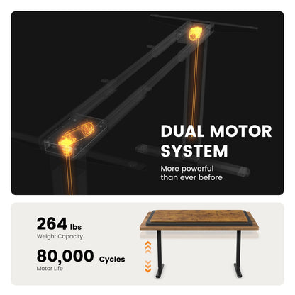 ErGear Dual Motor Standing Desk Frame