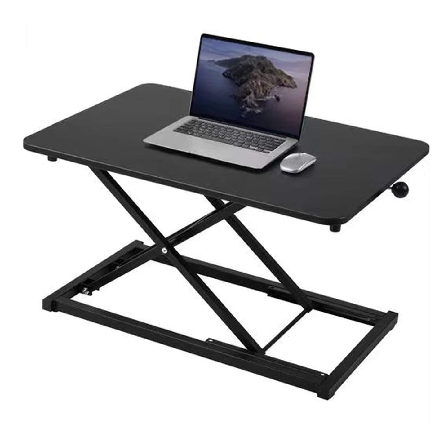 Standing Desk Converter Keyboard Riser Adjustable Height Sit Stand Desktop Workstation Ergonomic Home Office Desk