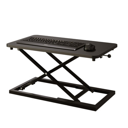 Small Scissor Lift Keyboard Riser Standing Desk Converter Adjustable Height Sit Stand Workstation Ergonomic Keyboard and Mouse Tray