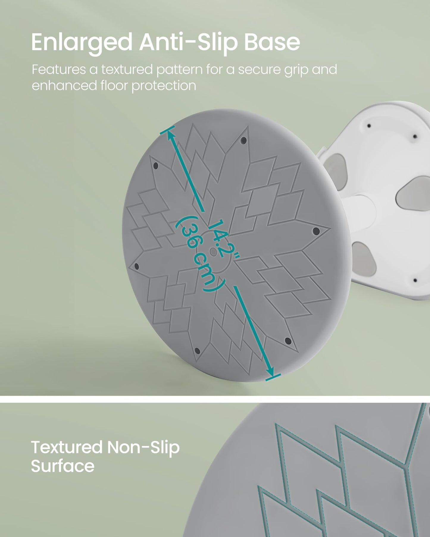 SONGMICS Ergonomic Wobble Stool