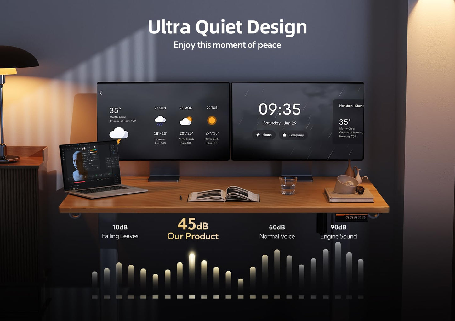Claiks Electric Standing Desk