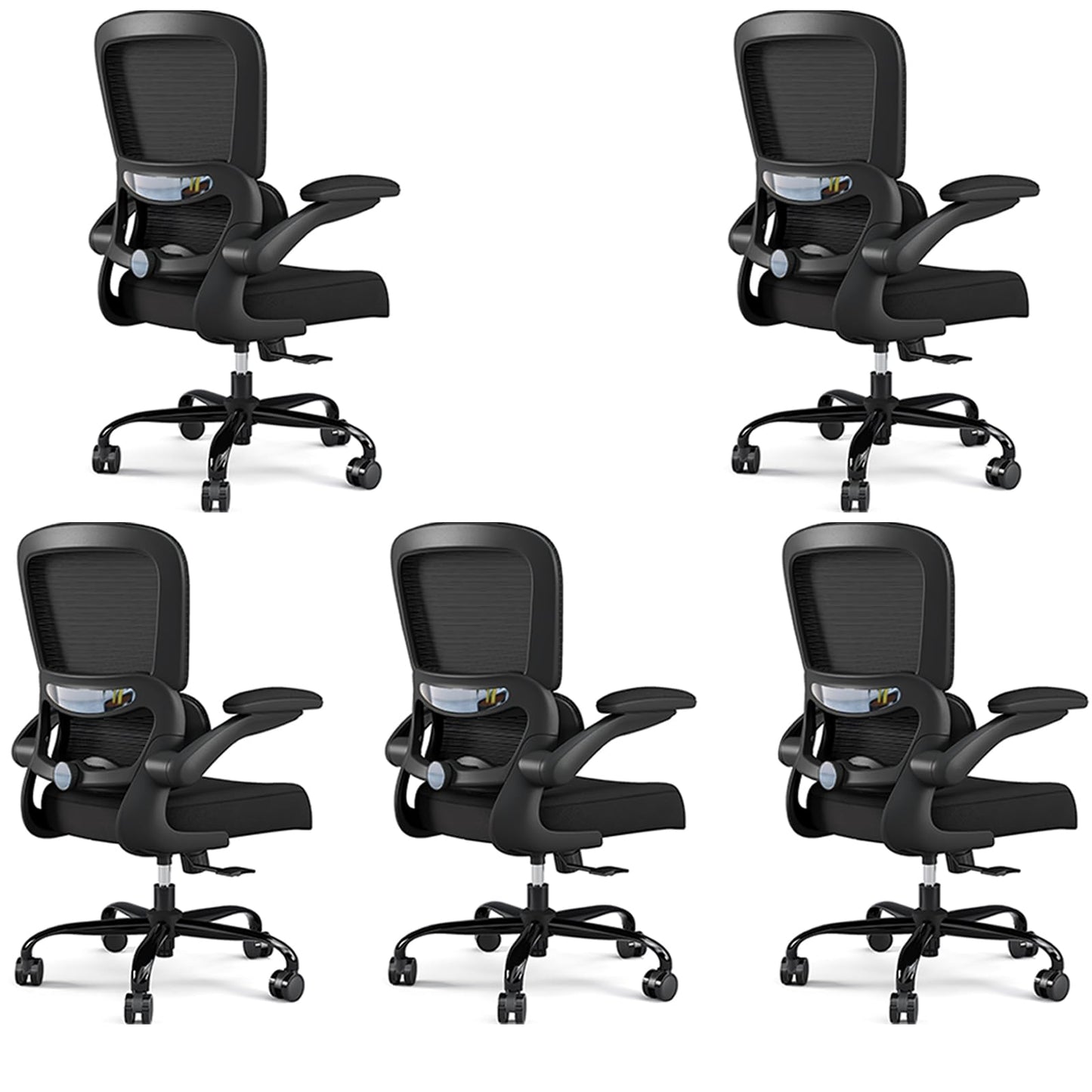 Ergonomic Mesh Office Chair Adjustable Lumbar Support Executive Desk Chair