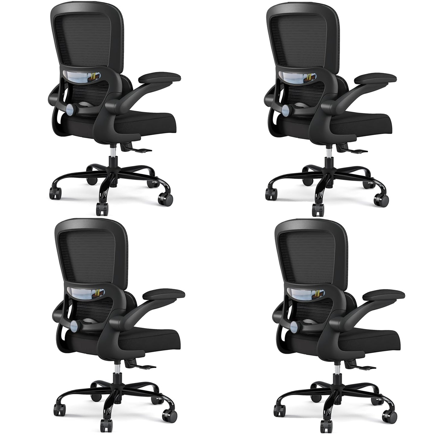 Ergonomic Mesh Office Chair Adjustable Lumbar Support Executive Desk Chair