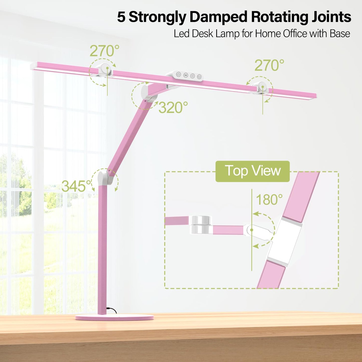 Micomlan Desk Lamp with Base