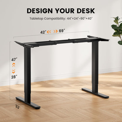 ErGear Dual Motor Standing Desk Frame