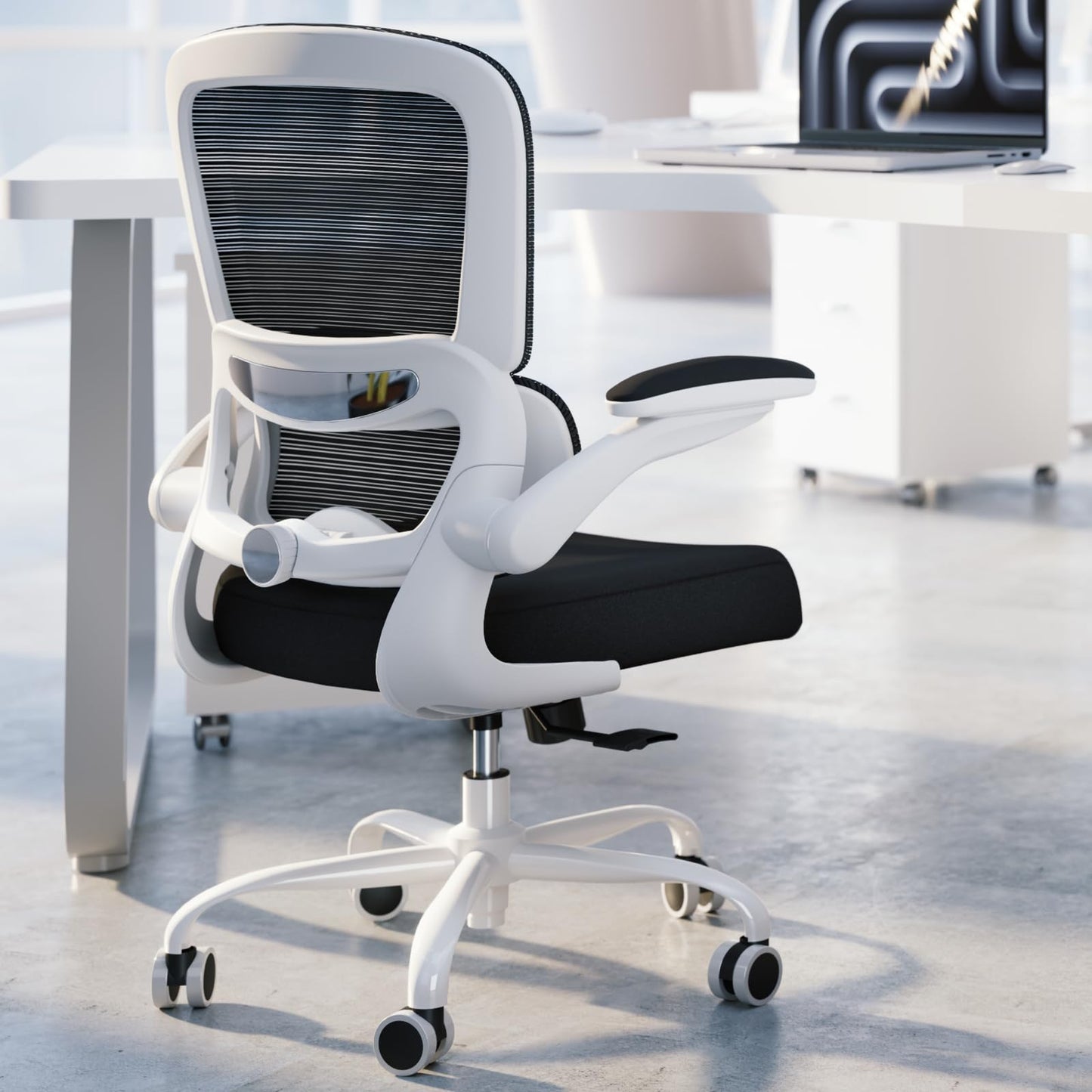 Ergonomic Mesh Office Chair Adjustable Lumbar Support Executive Desk Chair