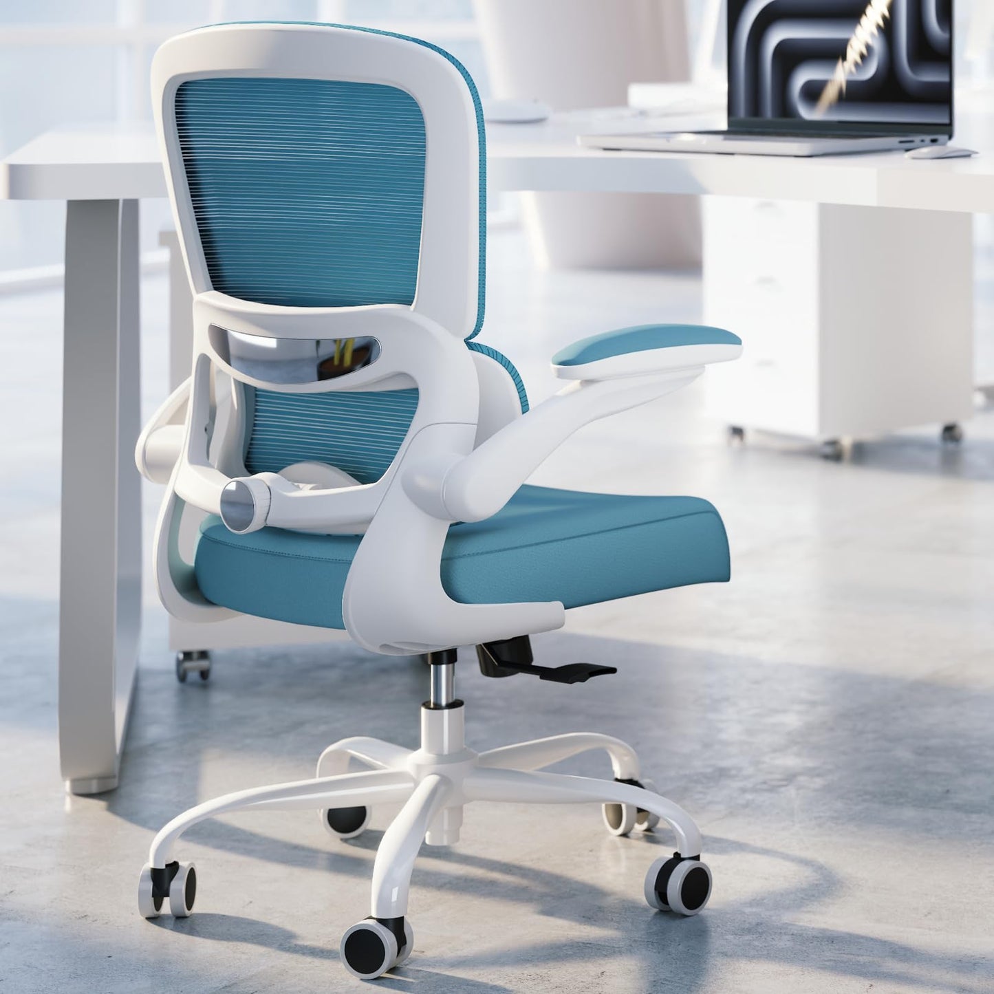 Ergonomic Mesh Office Chair Adjustable Lumbar Support Executive Desk Chair