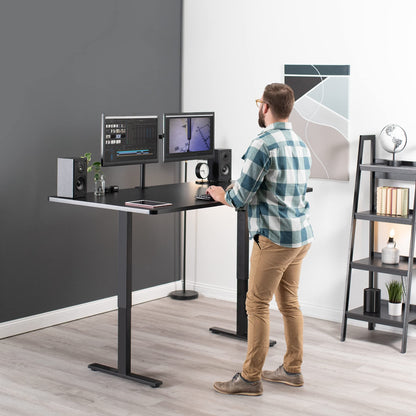 Universal Table Top for Height Adjustable Desk Frame Extra Wide 3 Section Desktop Home Office Surface