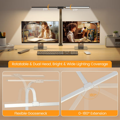 SIBRILLE LED Desk Lamp for Home Office