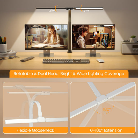 SIBRILLE LED Desk Lamp for Home Office