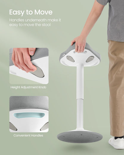 SONGMICS Ergonomic Wobble Stool