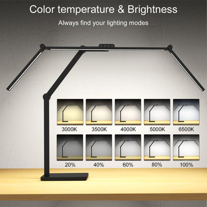Omorepa 36W 3000LM Desk Lamp with Base