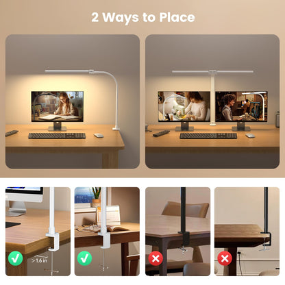 SIBRILLE LED Desk Lamp for Home Office