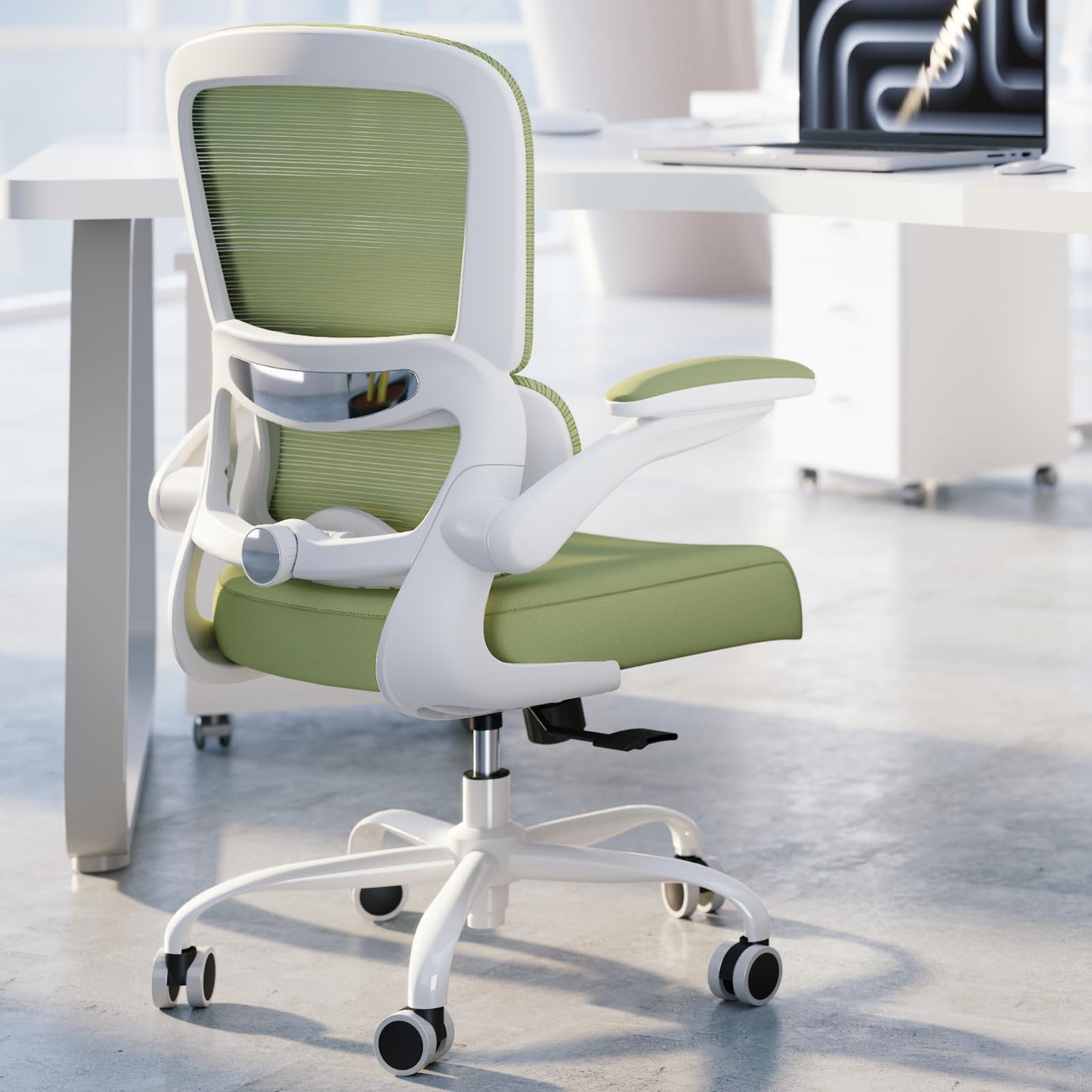 Ergonomic Mesh Office Chair Adjustable Lumbar Support Executive Desk Chair
