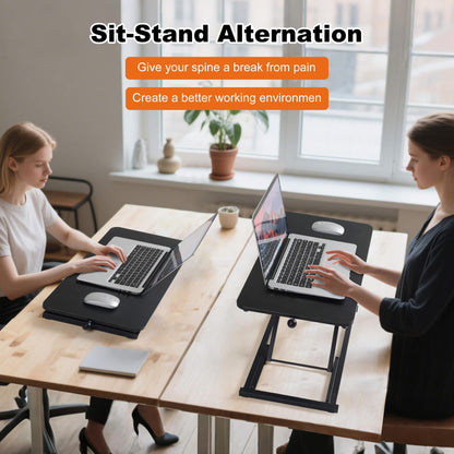 Raathionty Standing Desk Converter Adjustable Height
