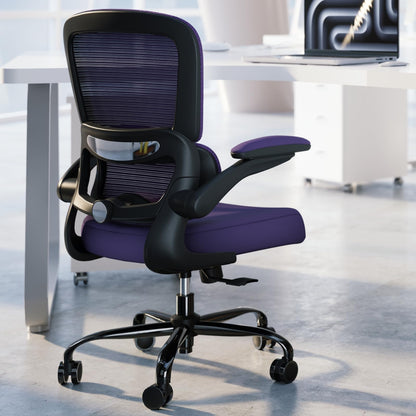 Ergonomic Mesh Office Chair Adjustable Lumbar Support Executive Desk Chair