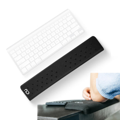 Memory Foam L-Shaped Desk Edge Wrist Rest Ergonomic Forearm Support Non-Slip Cushion for Extended Work Comfort