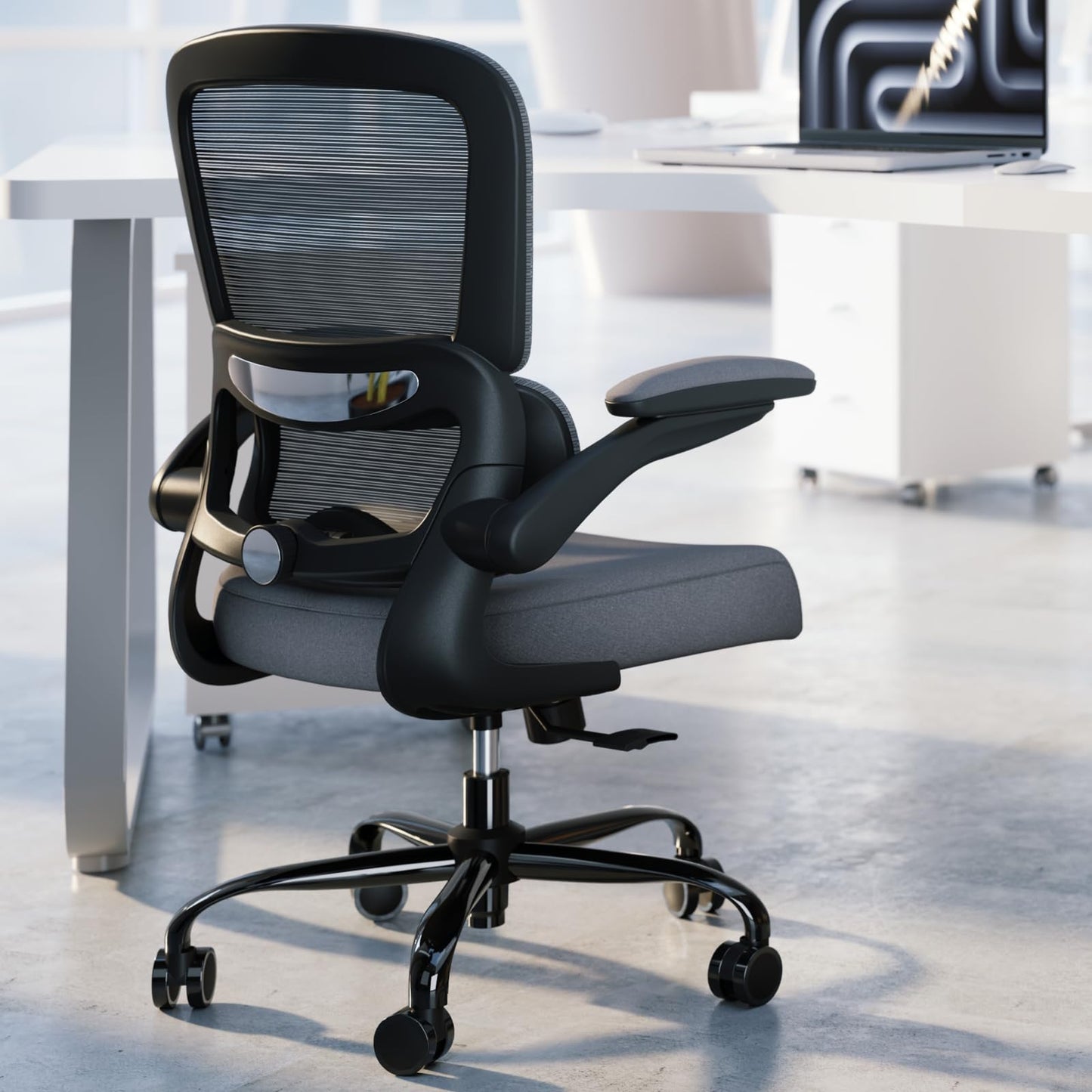 Ergonomic Mesh Office Chair Adjustable Lumbar Support Executive Desk Chair