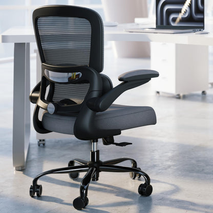 Ergonomic Mesh Office Chair Adjustable Lumbar Support Executive Desk Chair