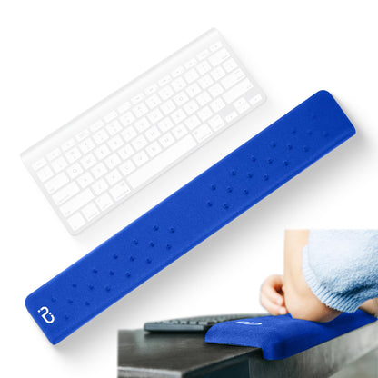 Memory Foam L-Shaped Desk Edge Wrist Rest Ergonomic Forearm Support Non-Slip Cushion for Extended Work Comfort