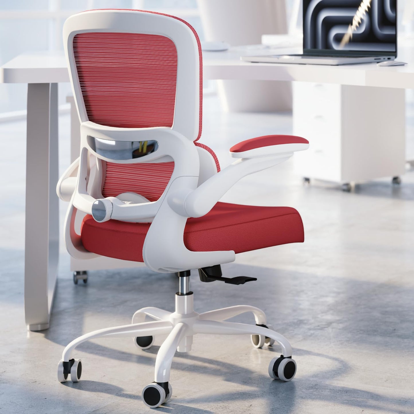 Ergonomic Mesh Office Chair Adjustable Lumbar Support Executive Desk Chair