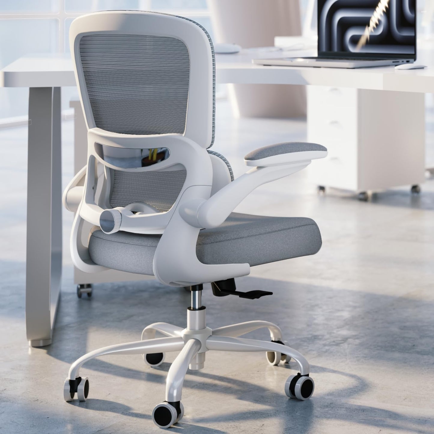 Ergonomic Mesh Office Chair Adjustable Lumbar Support Executive Desk Chair