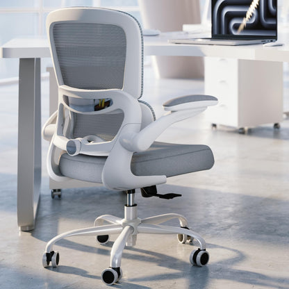 Ergonomic Mesh Office Chair Adjustable Lumbar Support Executive Desk Chair