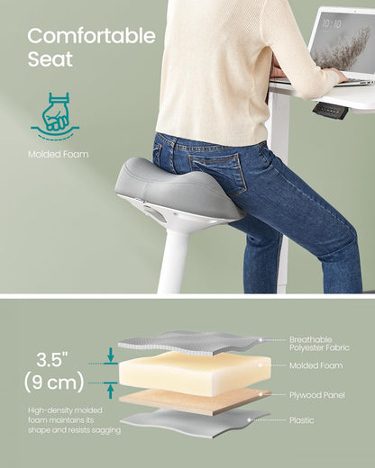SONGMICS Ergonomic Wobble Stool