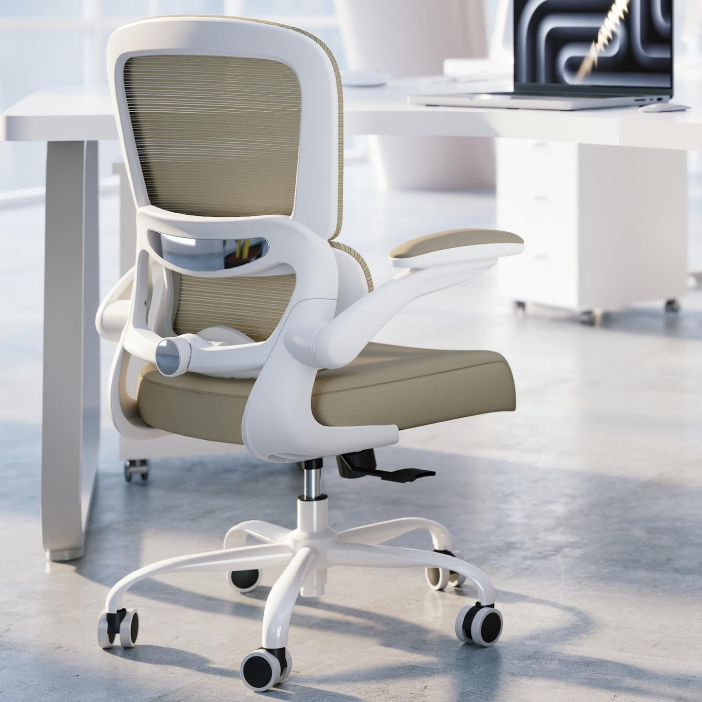 Ergonomic Mesh Office Chair Adjustable Lumbar Support Executive Desk Chair