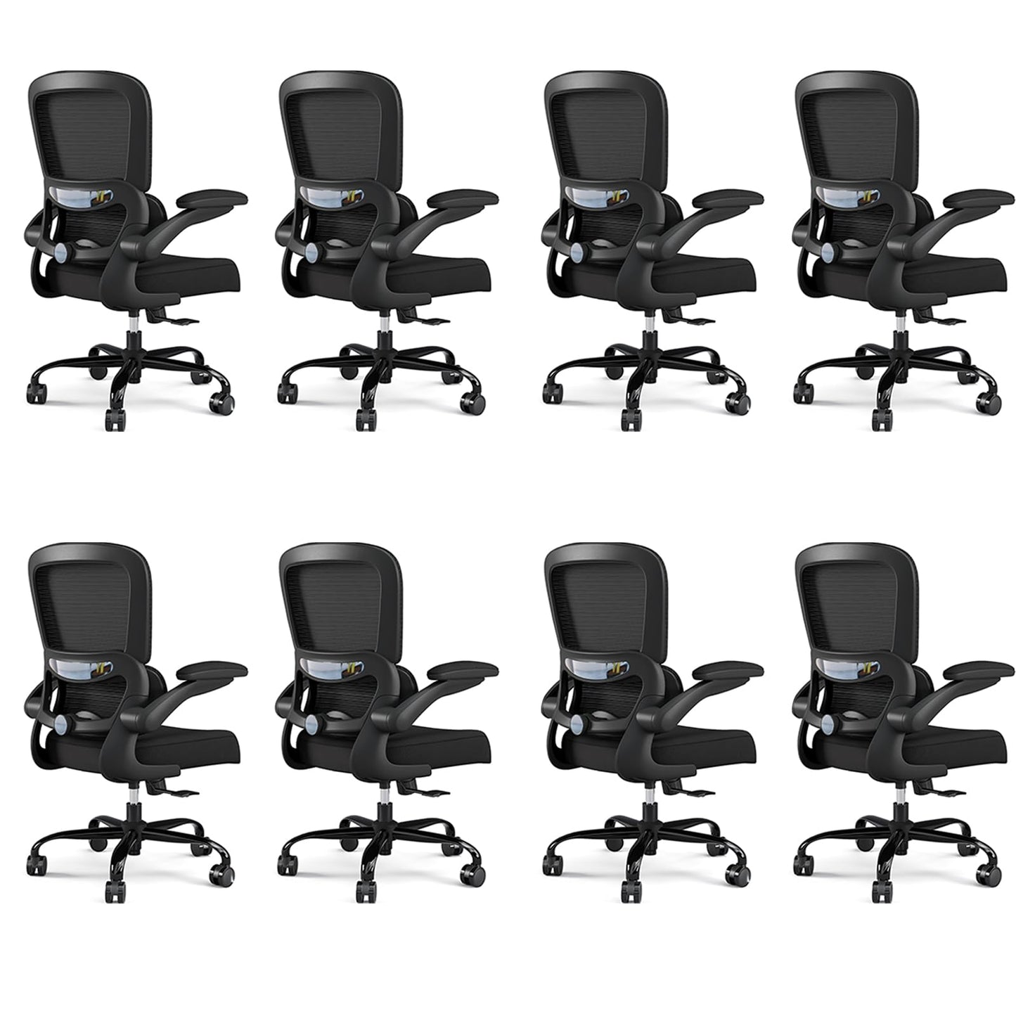 Ergonomic Mesh Office Chair Adjustable Lumbar Support Executive Desk Chair