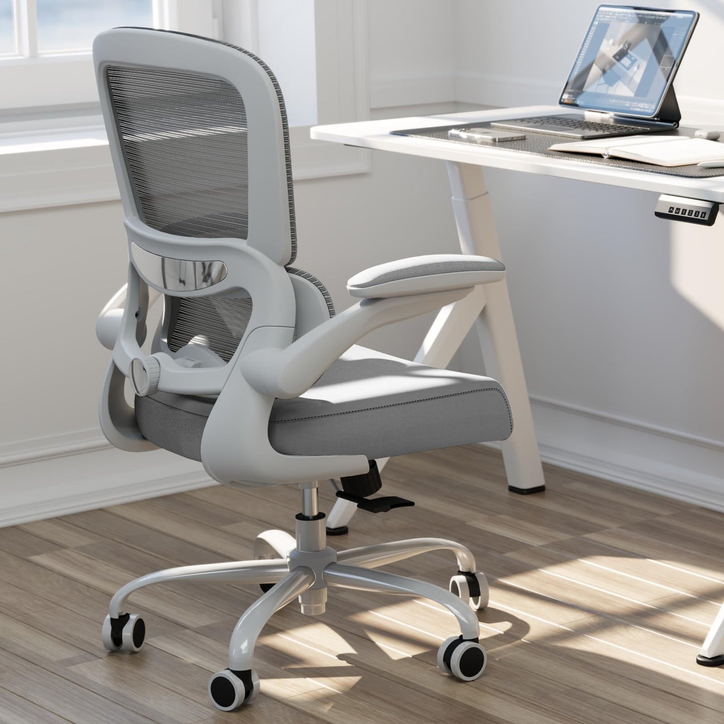 Ergonomic Mesh Office Chair Adjustable Lumbar Support Executive Desk Chair