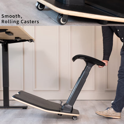 Ergonomic Leaning Perch Standing Desk Stool Anti-Fatigue Posture Seat Adjustable Height