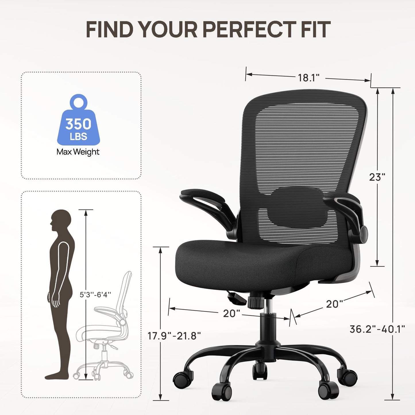 Mimoglad Home Office Desk Chair