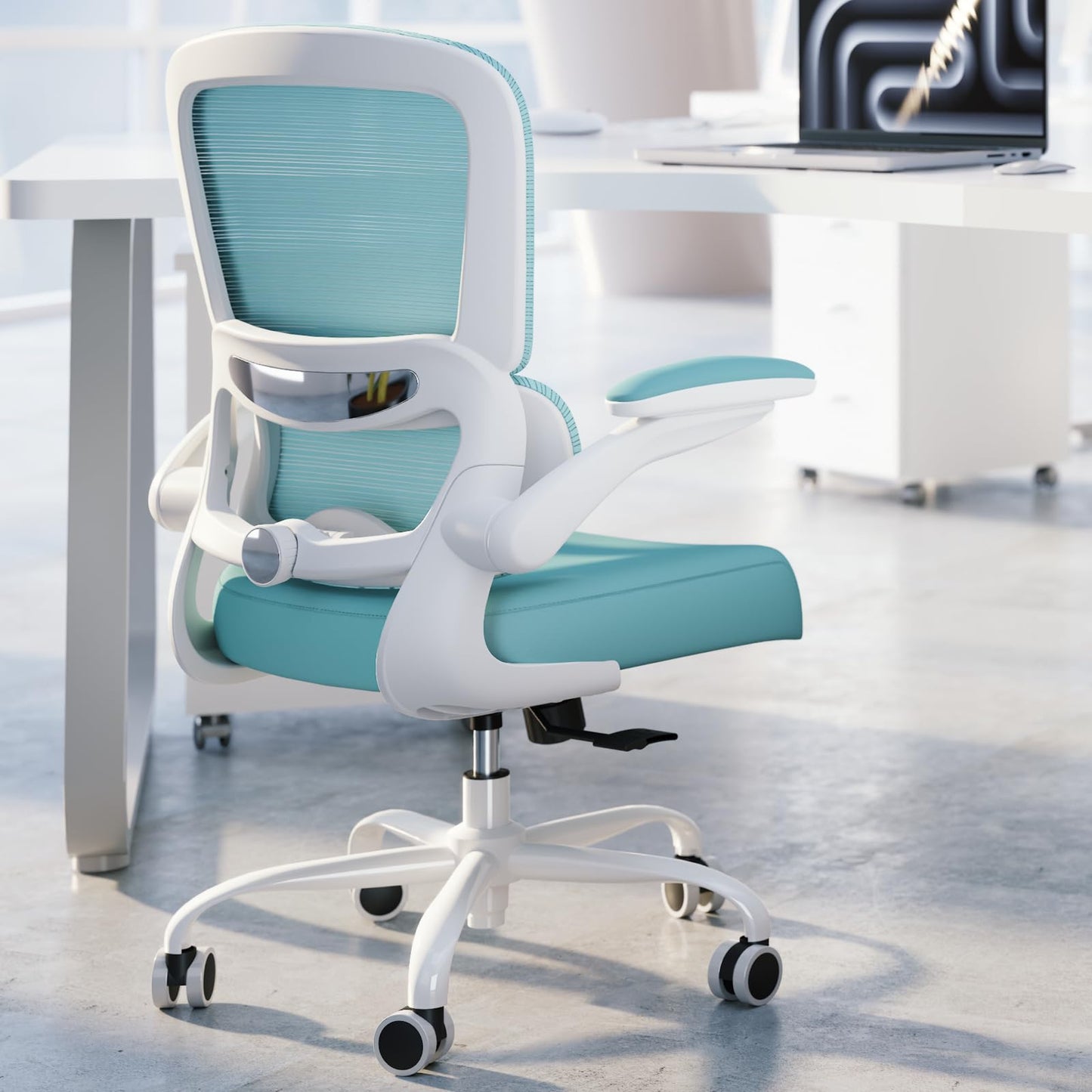 Ergonomic Mesh Office Chair Adjustable Lumbar Support Executive Desk Chair