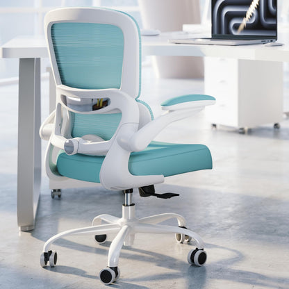 Ergonomic Mesh Office Chair Adjustable Lumbar Support Executive Desk Chair