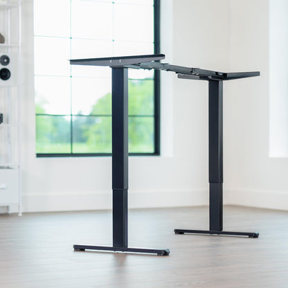 Electric Dual Motor Standing Desk Frame Height Adjustable DIY Workstation Memory Controller Frame Only 40–85 Inch Top Support