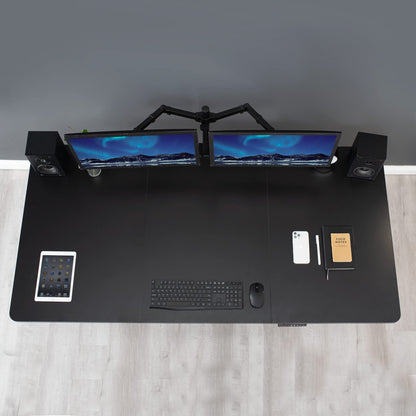 Universal Table Top for Height Adjustable Desk Frame Extra Wide 3 Section Desktop Home Office Surface