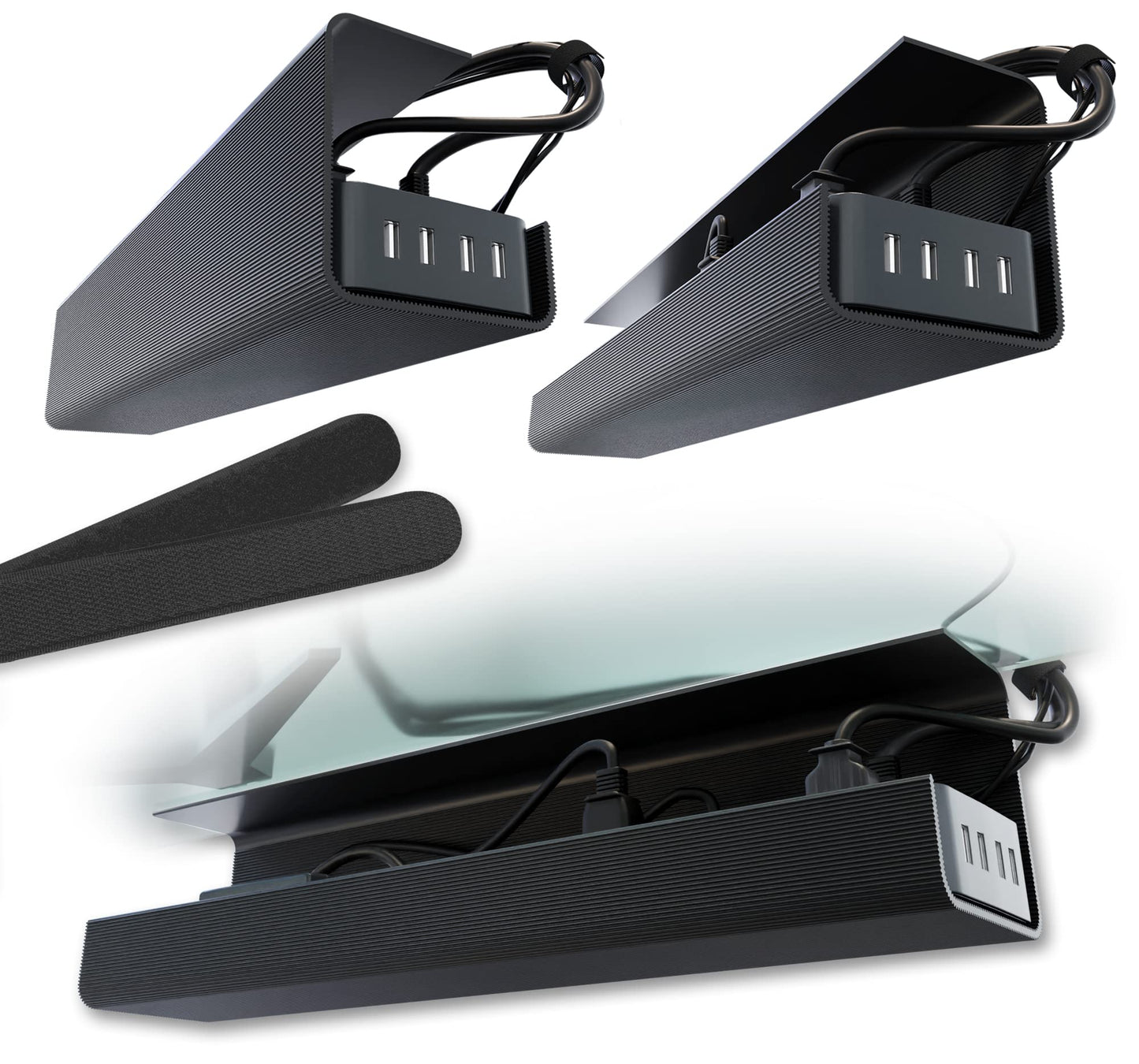 Under Desk Cable Management Tray