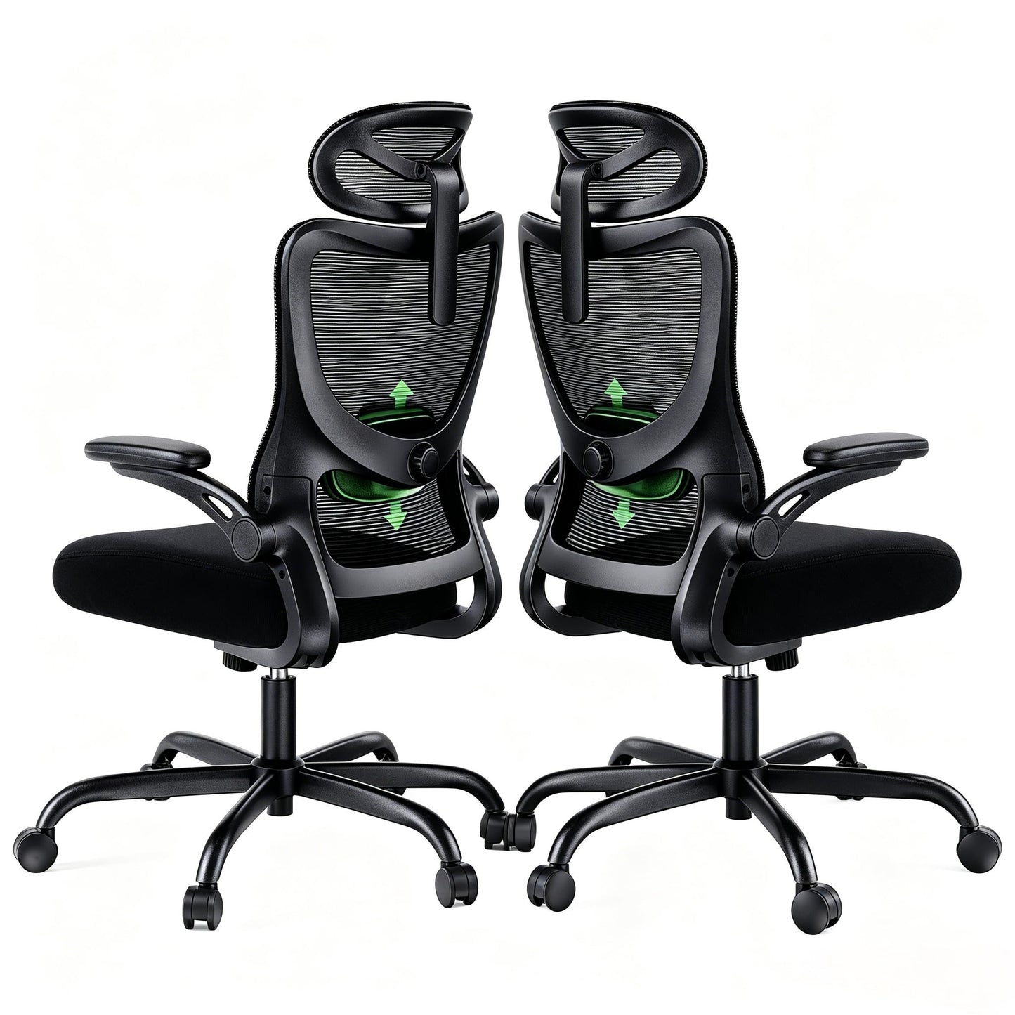 Marsail Ergonomic Office Chair with 3D Armrests